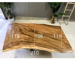 Boomstamtafel Suar | 210 x 118 cm