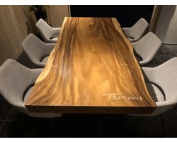 Boomstamtafel Suar | 300 x 110 cm