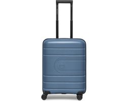Boordkoffer S+ - Handbagage Trolley - Reizen - Lichtgewicht PP Schaal - 55 x 40 x 20 cm - Blauw