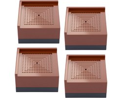 Booster Legs 4 Stuks - Meubelverhogers voor Sofa - Koffietafel - Bed - Verhoogt Meubelhoogte met 40mm - Meubelaccessoires