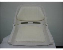 Bootstoel - Klapstoel met kussens wit