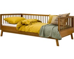 Bopita Kaleo Bed 90 x 200 cm - Dune / Rose Wood