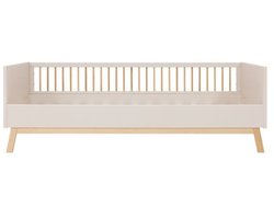 Bopita Lines Bedbank 90 × 200 cm – Dune / Naturel