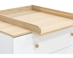 Bopita Paris Bladvergroter Wit / Eiken