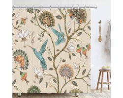 Boraboi ® Dekoratieve Douchegordijn met Schimmelbestendig Polyester en Waterafstotende Eigenschappen voor de Badkamer