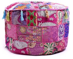 Boraboi ® Handgemaakte met Traditionele Borduurkunst in Roze Kleur