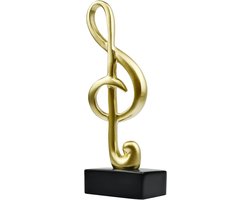 Boraboi ® Muzikale Sculptuur van Muzieknoten en Instrumenten voor Elegante Interieurdecoratie