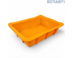 Boraboi® Ovenschaal - Siliconen - 30x20 cm - Oranje