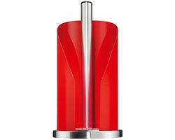 Boraboi® Stijlvolle Rood Gecoate Stalen Rolhouder Voor Keuken- en Badkamerpapier