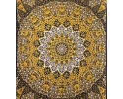 Boraboi® Zandwerende XXL Picknickdeken voor Strand en Outdoor Activiteiten, Geel, 210 x 230 cm