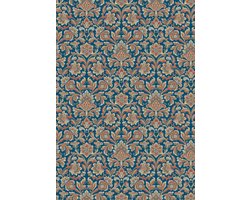Boråstapeter Vliesbehang 4521 - Anno - Klassiek Blauw - 53cm x 10.05m