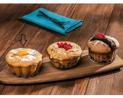 Borcam – Mini Glazen Bakvorm – Set van 3