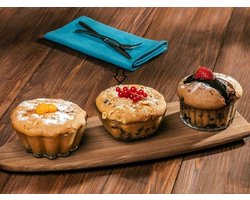 Borcam – Mini Glazen Bakvorm – Set van 3