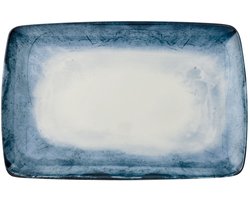 Bord Arthur Krupp Porcelain Shade Sea 35 x 22 cm