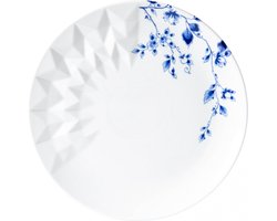 Bord Blauw Vouw - Porselein