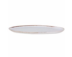 Bord Porland Pure Seasons Beige Ovaal 31 cm (2-delig)
