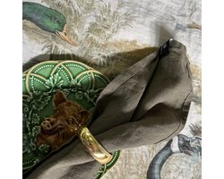 Bordallo Pinheiro bordje 15.5 cm Woods -wild zwijn- set van 4