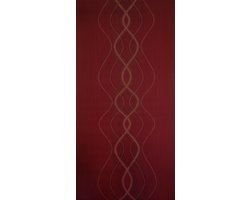 Bordeaux Rood goud behang rasch 79291