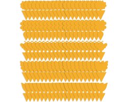 Borden 100 stuks gele val voor rouwmuggen gele stickers kamerplanten gele borden rouwmuggen bestrijden kleverige vanger voor planten binnen en buiten insecten vliegencontrole