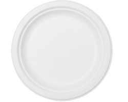 Borden - 22 cm - 10 stuks - Wit