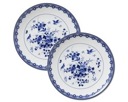 Borden - bordenset - 2 stuks - Rijksmuseum - borden servies - Delfts blauw - cadeau voor vrouw