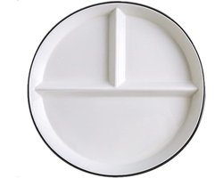 Borden Verdeelde Borden Bord Volwassen Vak Diet Platte Tafelborden Saladeborden
