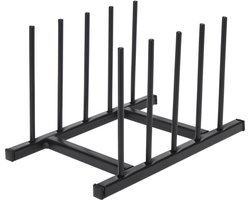 Bordenhouder metaal 20x12,5cm