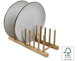 Bordenrek bamboe 32,5x12x11,5cm
