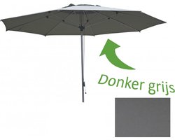 Borek - Detroit Geannodiseerd Alu dia. 350 cm Donkergrijs