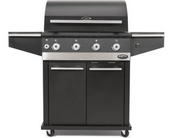 Boretti - Ibrido Gasbarbecue - Hybride: geschikt voor gas & houtskool - verrijdbaar - buitenkeuken