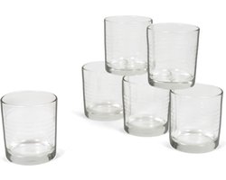 Bormioli Drinkglazen - 6 stuks - transparant - glas - 240 ml - Glazen - Drinkglas/waterglas/tumblerglas