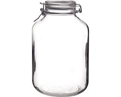 Bormioli Rocco 810454 pot Rond Glas Transparant - 6 stuks