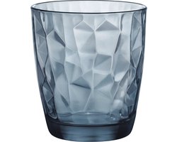 Bormioli Rocco Diamond Tumbler 30 Cl Blauw - 1 stuk(s) - Los Glas