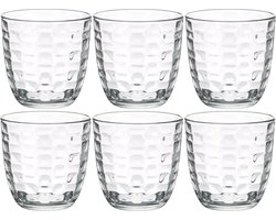 Bormioli Rocco Drinkglazen/Waterglazen Tumblers - 12x stuks - transparant - 300 ml