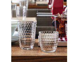 Bormioli Rocco Gekleurde Waterglazen - Glazenset Slot - 18 stuks