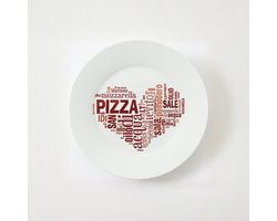 Bormioli Rocco Pizzabord - 33 cm - Rood - 1 stuk(s) -