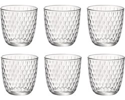 Bormioli Rocco Waterglazen Slot - Transparant - 290 ml - 6 stuks