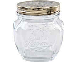 Bormioli Rocco Weckpot/inmaakpot - 3x - met schroefdeksel - 500 ml