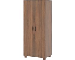 Born Lucky ® Kledingkast Roan Walnut