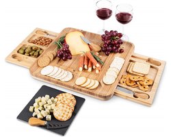 Borrelplank - tapasplank - borrelplank hout - borrelpakket - seveerplank - hapjesplank