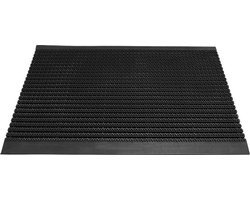 Borstelmat Rubber 120x80 cm - Deurmat voor Binnnen en Buiten