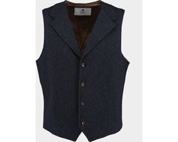 Bos Gilet Blauw Kris Waistcoat 23311KR51BO/290 navy