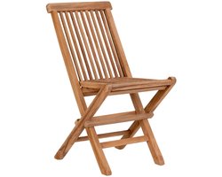 Bos | stoelen | natuurlijk | teakhout | set van 2 | tuinstoelen | terrasstoelen | buiten stoelen | balkon stoelen | Wood Selections