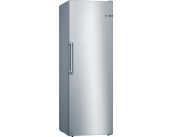 Bosch GSN33VLEP - Serie 4 - Vriezer - RVS - noFrost - varioZone - superVriezen - multiAirflow - Energielabel E