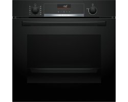 Bosch HBG536EB3 - Serie 4 - Inbouwoven - 71 l - Eenvoudig te reinigen: hydrolyse + Eco Clean Direct - Zwart