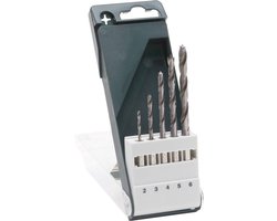 Bosch Houtboorset met zeskantschacht - 5-delig