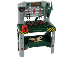Bosch Werkbank inclusief 34 accessoires - Speelgoed