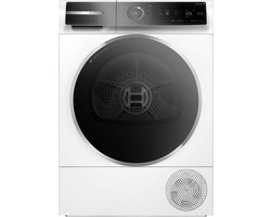 Bosch WQB246CLNL - Serie 8 - Wasdroger - Warmtepompdroger - 9 kg - Wit - Zelfreinigende condensor blijvend energiezuinig - Zeer Stil - Auto Dry droog zoals jij wilt - Home connect