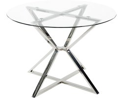 BOSCO - Eettafel - Transparant - Veiligheidsglas