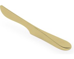 Bosign Messing/Goud Botermes Of Spreader Met Zwevend Mesblad